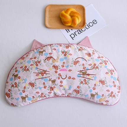 91家纺网 家纺一手货源 找家纺 （总）其乐枕芯 2024新款小猫咪荞麦枕超30天不退不换