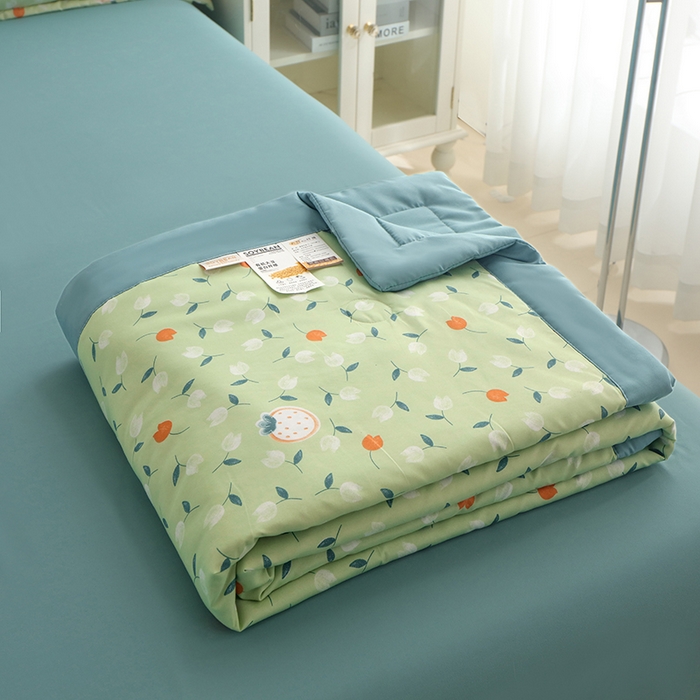 91家纺网 家纺一手货源 找家纺 优布加 2024新款水洗棉大豆被夏被大豆纤维空调被夏凉被 黛馨