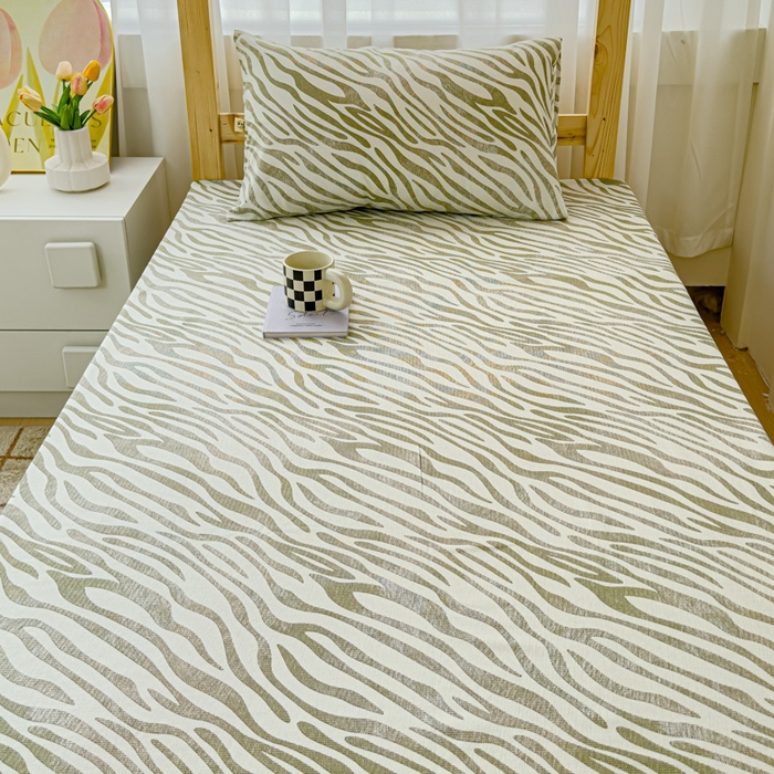 91家纺网 家纺一手货源 找家纺 （总）金丝鸟 2024新款学生款A类全棉老粗布床单