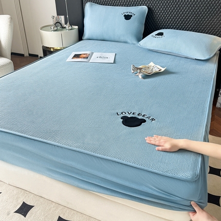 91家纺网 家纺一手货源 找家纺 （总）子曰 2024新款PE中分子凉席