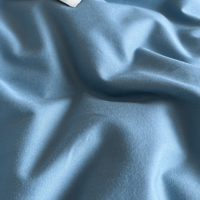 91家纺网 家纺一手货源 找家纺 澳梵2024新款60s全棉纯色单品被套 莱茵蓝-椰子灰