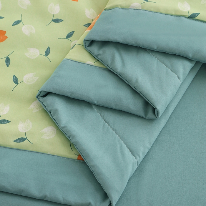 91家纺网 家纺一手货源 找家纺 优布加 2024新款水洗棉大豆被夏被大豆纤维空调被夏凉被 黛馨