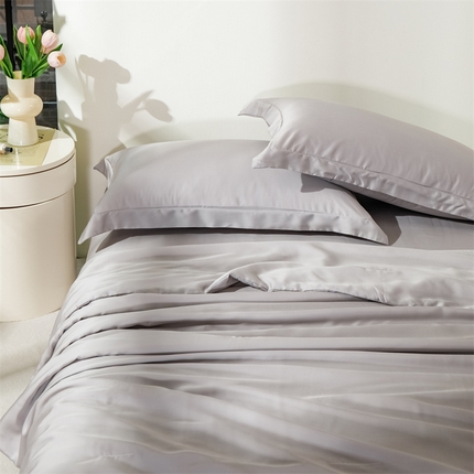 91家纺网 家纺一手货源 找家纺 （总）被窝 2025新款60s莱赛尔天丝大豆夏被四件套（提供买家秀）