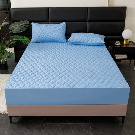 91家纺网 家纺一手货源 找家纺 （总）恒尚居 2024新款夹棉抗菌防螨防水床笠【支持定做】