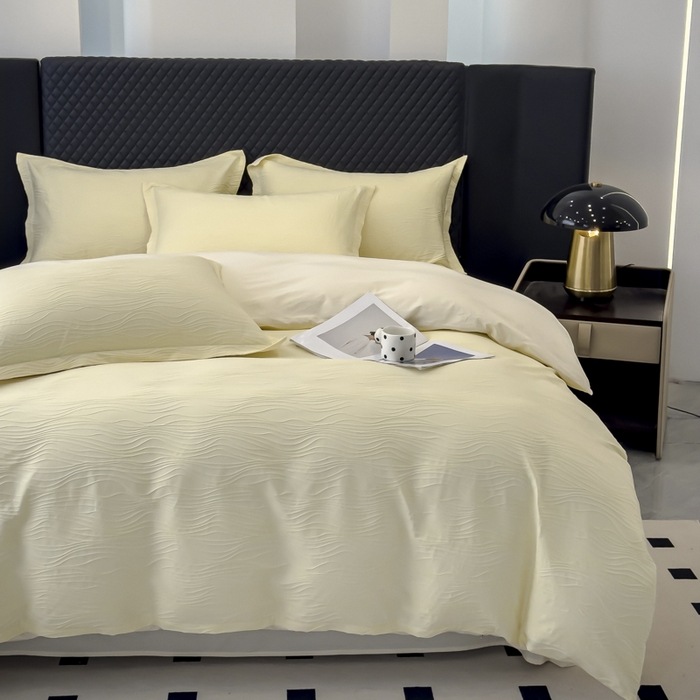 91家纺网 家纺一手货源 找家纺 （总）金丝鸟家纺 2024新款全棉水洗棉提花四件套