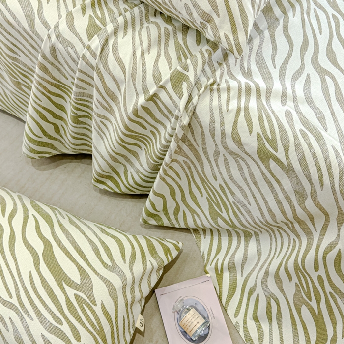 91家纺网 家纺一手货源 找家纺 金丝鸟 2024新款成人款A类全棉老粗布床单 斑驳