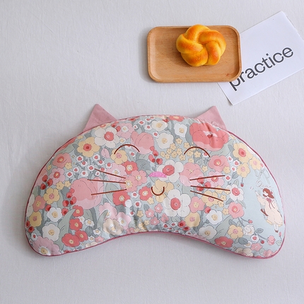 91家纺网 家纺一手货源 找家纺 （总）其乐枕芯 2024新款小猫咪荞麦枕超30天不退不换