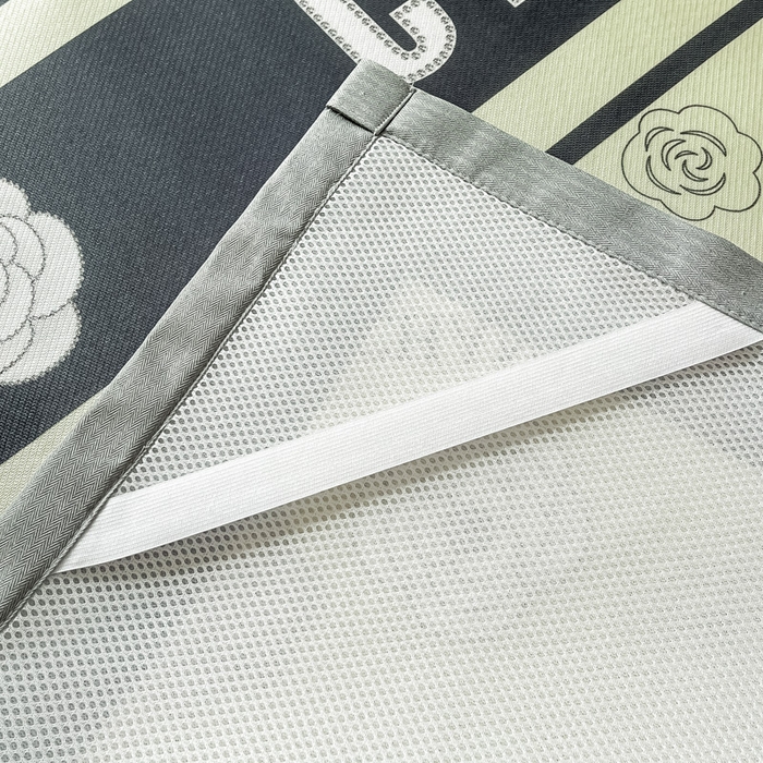 91家纺网 家纺一手货源 找家纺 栩裕纺织 2025款数码印花1200D碳光牛奶冰丝凉席 格调印象-绿