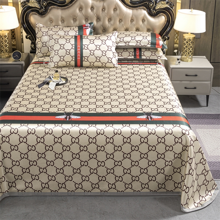 91家纺网 家纺一手货源 找家纺 梵克保罗 2024新款印花冰丝凉席套件-系列一 贵族风尚