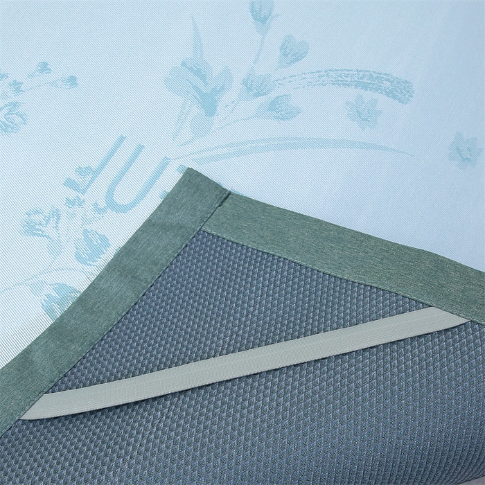 91家纺网 家纺一手货源 找家纺 青雅 2025新款抗菌粗冰丝席 冰丝-绿