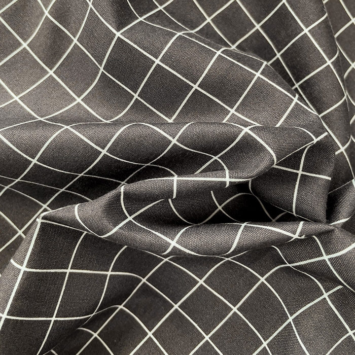 91家纺网 家纺一手货源 找家纺 楠沐家纺 2025新款亲肤柔软水洗棉磨毛四件套 黑小格