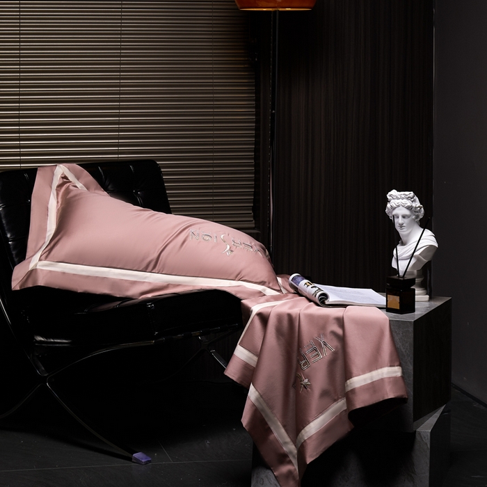 91家纺网 家纺一手货源 找家纺 琉宿2025新款50s双股长绒棉四件套-索菲亚 索菲亚-葡萄紫