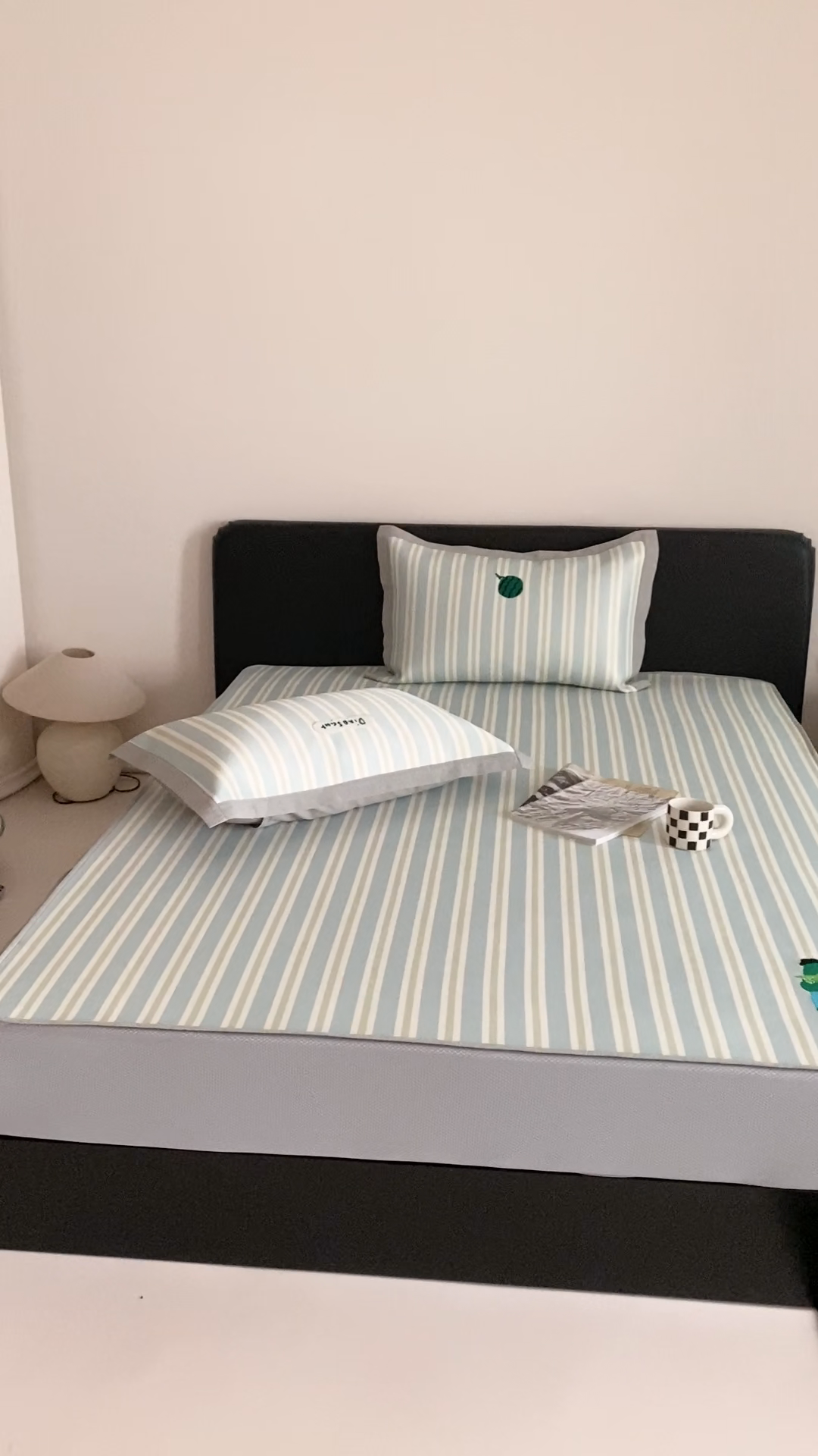 91家纺网 家纺一手货源 找家纺 三味舒屋2025新款凉感抗菌防螨毛巾绣印花冰丝养生席（新升级7A抗菌）床笠款 尼罗鳄