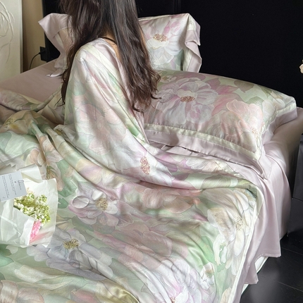 91家纺网 家纺一手货源 找家纺 （总）鹿班家居 2024新款60支莱赛尔夏被四件套-爱丽丝梦境 标准会员-20
