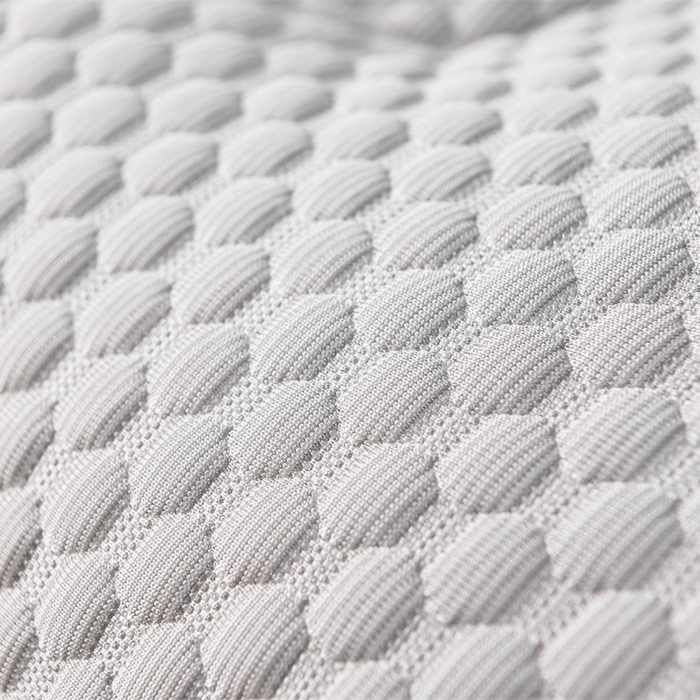 91家纺网 家纺一手货源 找家纺 芯奇想 2024新款凉感丝冰丝立体夏天护颈枕笑脸枕头枕芯 冰丝浅灰笑脸枕1000克 45*70cm一只