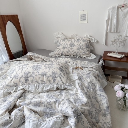 91家纺网 家纺一手货源 找家纺 （总）恋恋三季 2024新款法式全棉大豆夏凉被--第二组