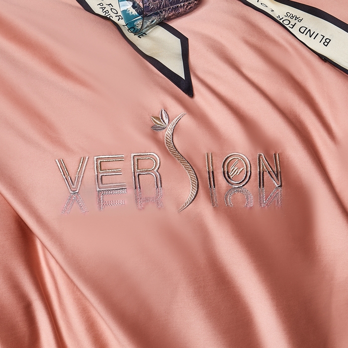 91家纺网 家纺一手货源 找家纺 琉宿2025新款50s双股长绒棉四件套-索菲亚 索菲亚-胭脂红