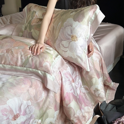 91家纺网 家纺一手货源 找家纺 （总）鹿班家居 2024新款60支莱赛尔夏被四件套-爱丽丝梦境 标准会员-20