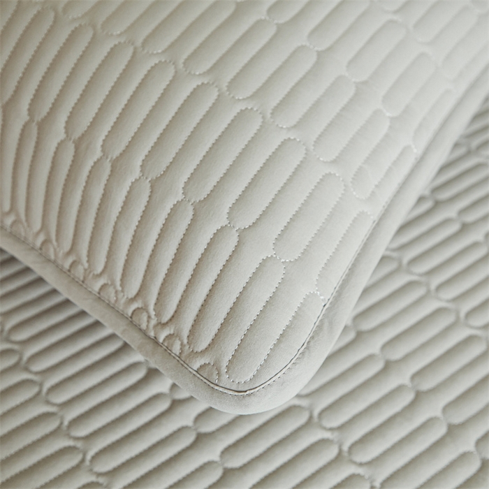 91家纺网 家纺一手货源 找家纺 3C 2024新款A类全棉水洗棉大豆夹棉床笠-初忆 初忆-烟雾灰