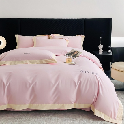 91家纺网 家纺一手货源 找家纺 （总）懒猫家纺 2024新款全棉刺绣四件套