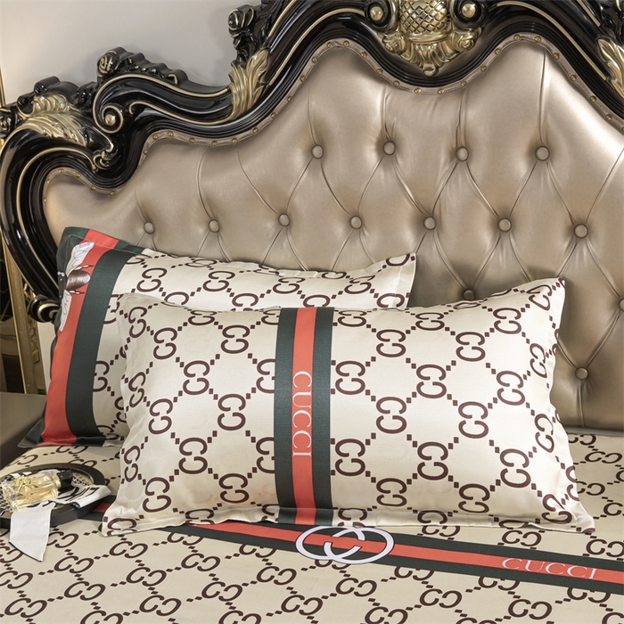 91家纺网 家纺一手货源 找家纺 梵克保罗 2024新款印花冰丝凉席套件-系列一 贵族风尚