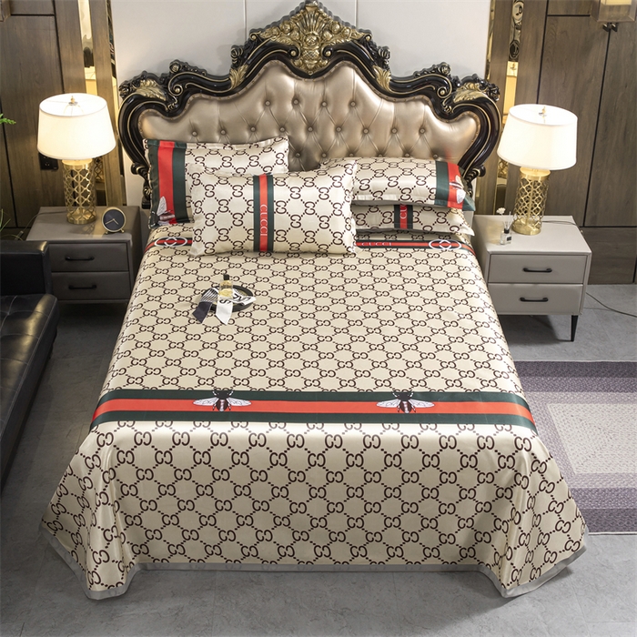 91家纺网 家纺一手货源 找家纺 梵克保罗 2024新款印花冰丝凉席套件-系列一 贵族风尚