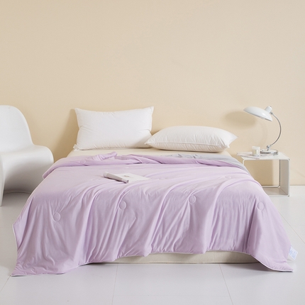 91家纺网 家纺一手货源 找家纺 （总）圣尔雅 2025新款 直播爆款纯色提花凉感丝夏被空调被夏凉被