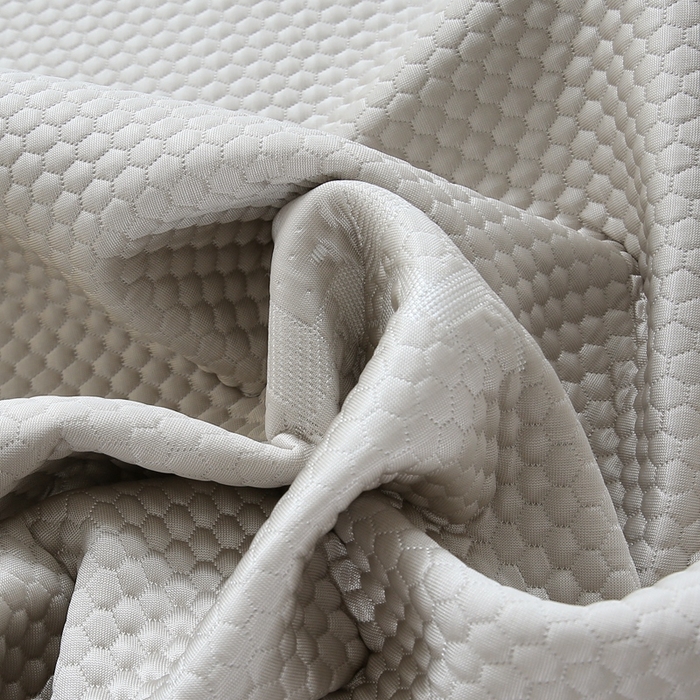 91家纺网 家纺一手货源 找家纺 青雅 2025新款凉感因子凉豆豆凉席 字母-香槟