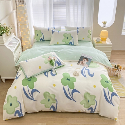 91家纺网 家纺一手货源 找家纺 （总）宇彬家纺 2024新款13372全棉印花四件套和单被套