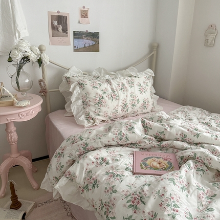 91家纺网 家纺一手货源 找家纺 （总）恋恋三季 2024新款法式全棉大豆夏凉被--第一组