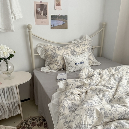 91家纺网 家纺一手货源 找家纺 （总）恋恋三季 2024新款法式全棉大豆夏凉被--第一组