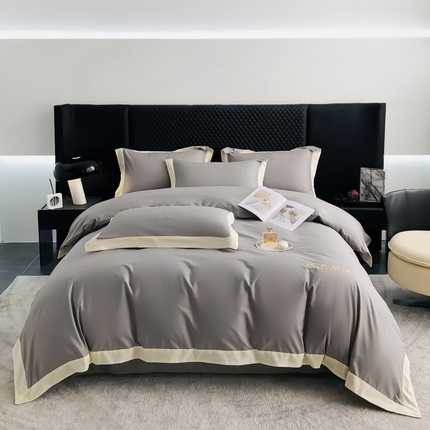 91家纺网 家纺一手货源 找家纺 （总）懒猫家纺 2024新款全棉刺绣四件套