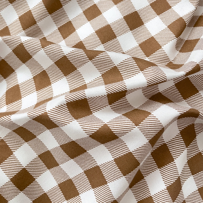 91家纺网 家纺一手货源 找家纺 楠沐家纺 2025新款亲肤柔软水洗棉磨毛四件套 咖小格