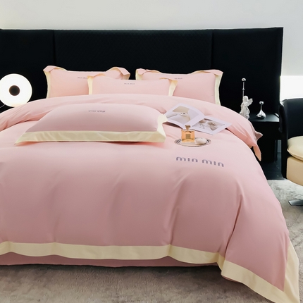 91家纺网 家纺一手货源 找家纺 （总）懒猫家纺 2024新款全棉刺绣四件套