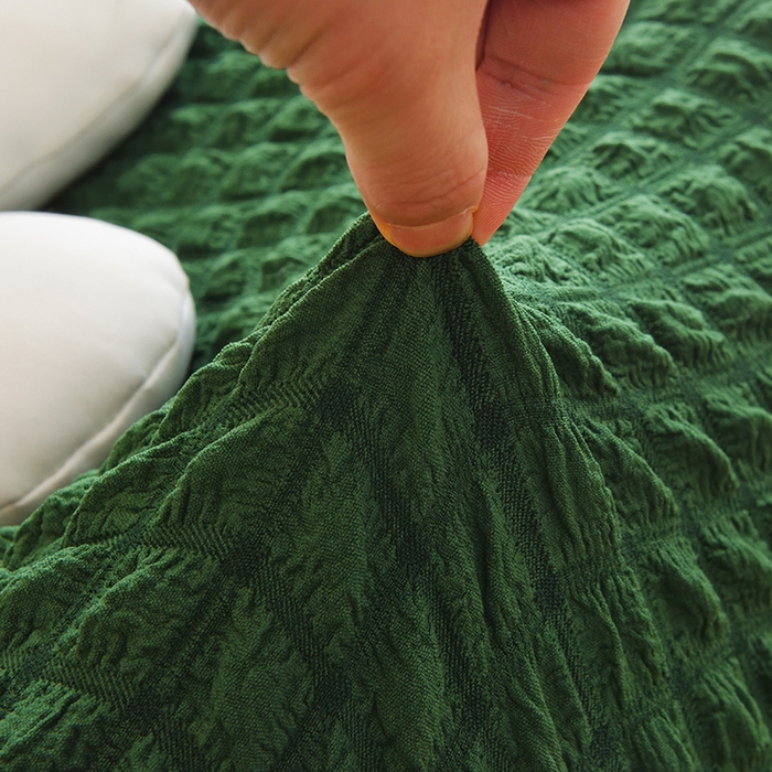 91家纺网 家纺一手货源 找家纺 （总）启博家纺 2024新款简约舒适泡泡纱系列-毛毛虫懒人沙发套