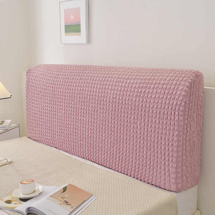 91家纺网 家纺一手货源 找家纺 （总）启博家纺 2024新款简约舒适泡泡纱系列-床头罩