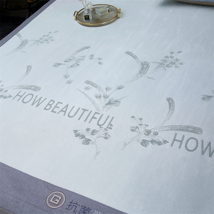 91家纺网 家纺一手货源 找家纺 青雅 2025新款抗菌粗冰丝席 冰丝-灰