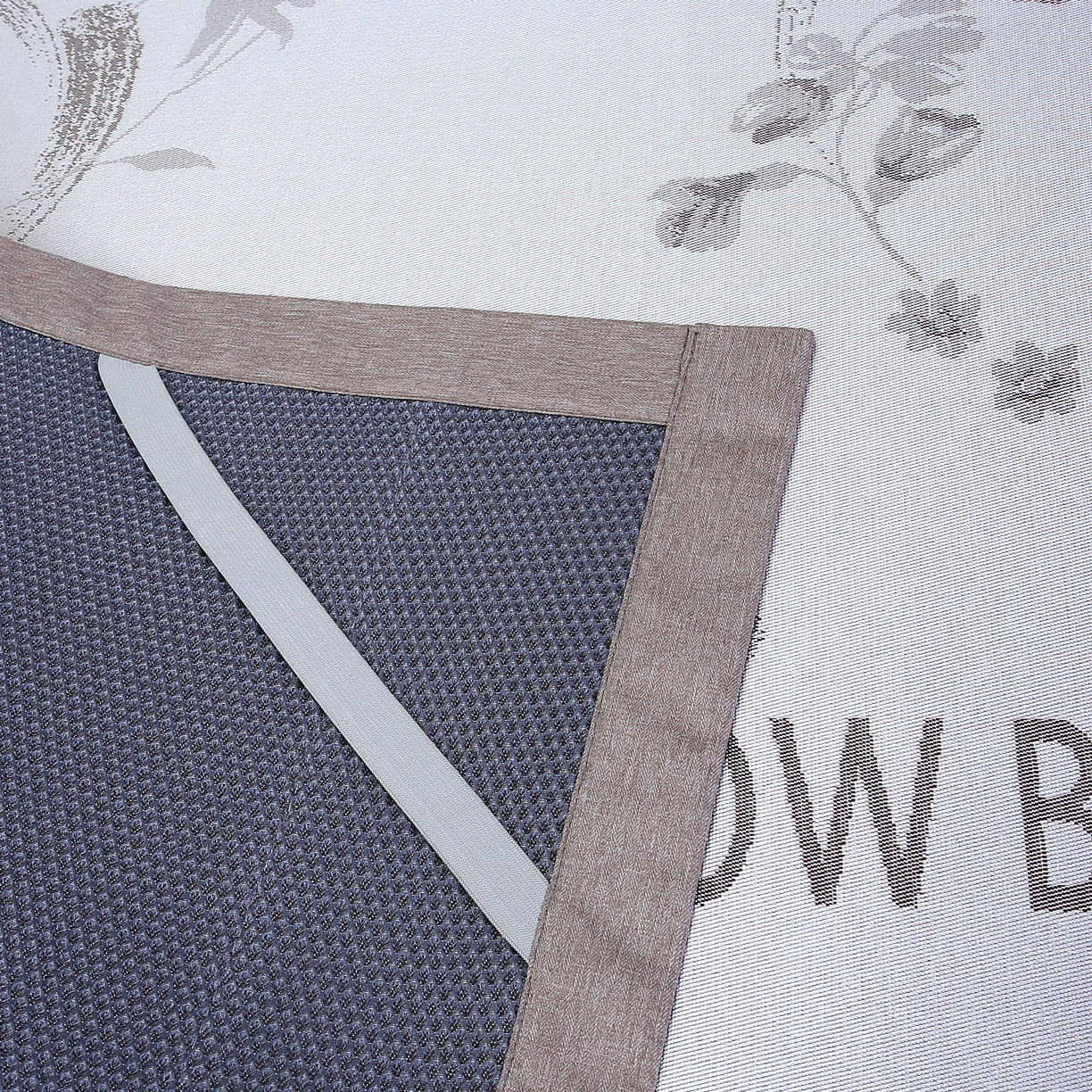 91家纺网 家纺一手货源 找家纺 青雅 2025新款抗菌粗冰丝席 冰丝-棕