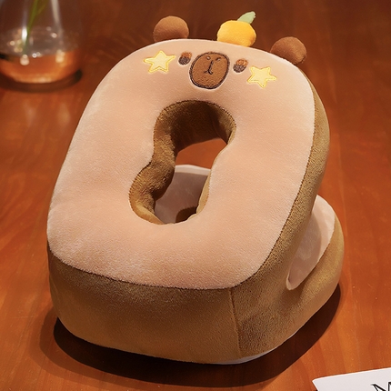 91家纺网 家纺一手货源 找家纺 （总）仟亿莱 2024新款哈基米萌物冰丝L型午睡枕