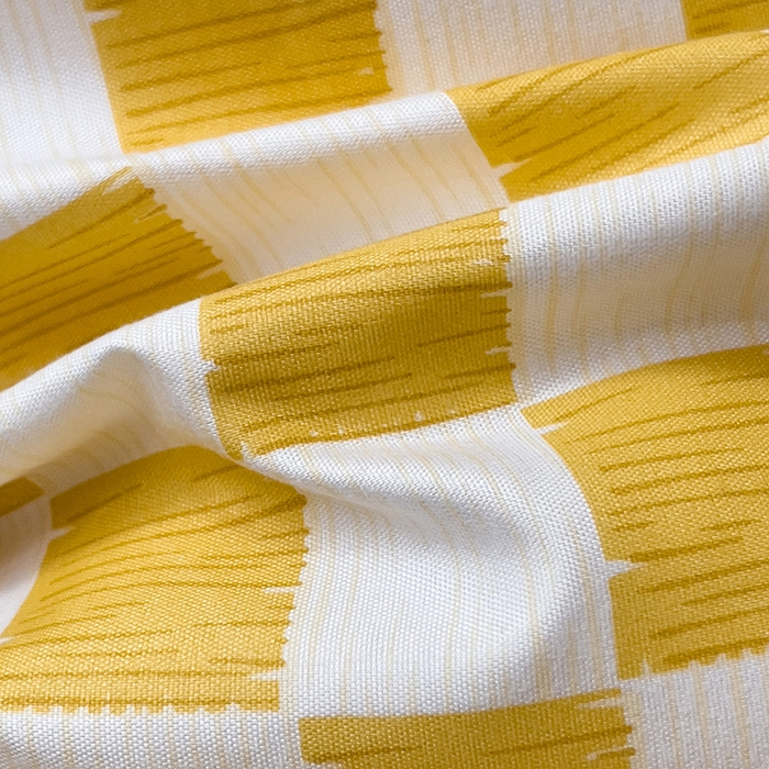 91家纺网 家纺一手货源 找家纺 楠沐家纺 2025新款无印风亲肤柔软水洗棉磨毛学生床四件套 棋盘格黄