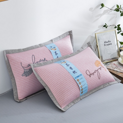 91家纺网 家纺一手货源 找家纺 （总）纽乐 2024新款天然茶香枕家用枕头枕芯 35*55cm/只