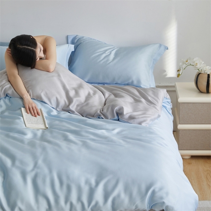 91家纺网 家纺一手货源 找家纺 （总）ROZ home 蕊姿家居 2024新款亲肤舒适60支兰精天丝四件套