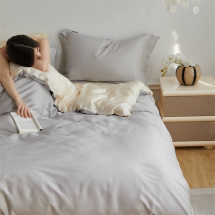 91家纺网 家纺一手货源 找家纺 （总）ROZ home 蕊姿家居 2024新款亲肤舒适60支兰精天丝四件套