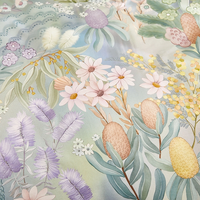 91家纺网 家纺一手货源 找家纺 （总）雲归梦 2024新款全棉铂金棉数码印花四件套