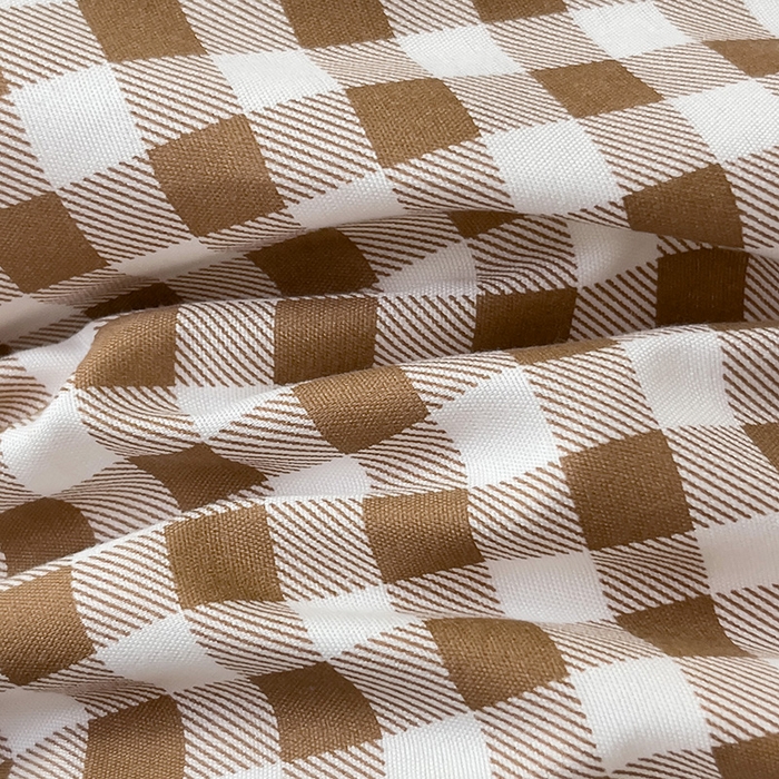 91家纺网 家纺一手货源 找家纺 楠沐家纺 2025新款无印风亲肤柔软水洗棉磨毛学生床四件套 咖小格