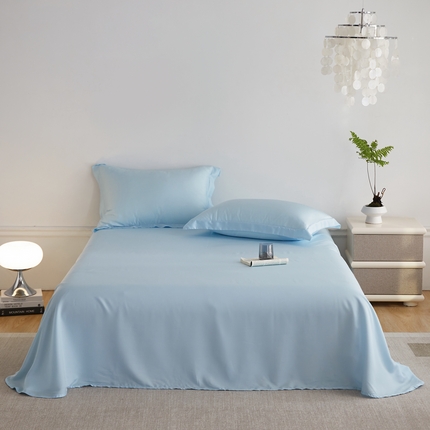 91家纺网 家纺一手货源 找家纺 （总）ROZ home 蕊姿家居 2024新款亲肤舒适60支兰精天丝单床单