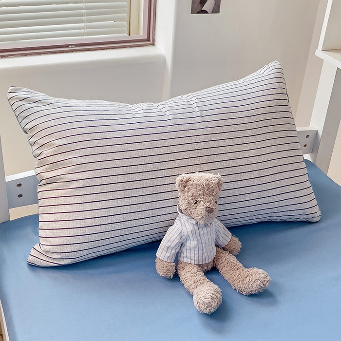 91家纺网 家纺一手货源 找家纺 （总）楠沐家纺 2025新款无印风亲肤柔软水洗棉磨毛学生床四件套