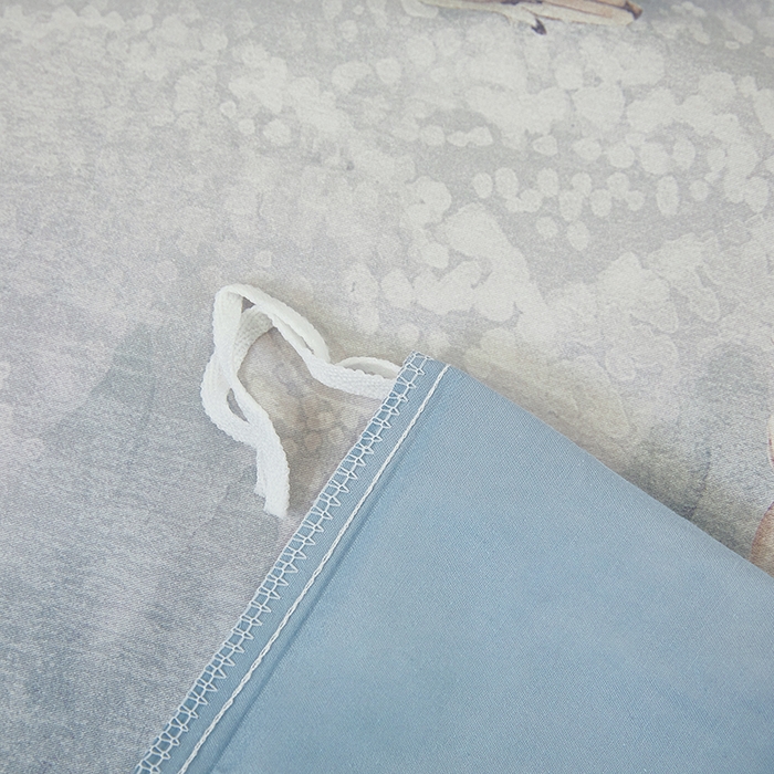 91家纺网 家纺一手货源 找家纺 雲归梦 2024新款全棉铂金棉数码印花四件套世外悠境 兰