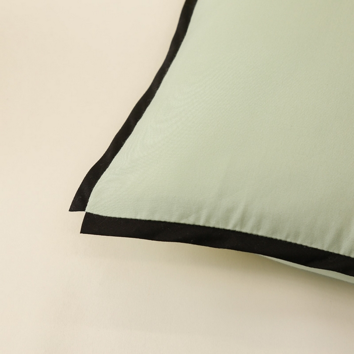 91家纺网 家纺一手货源 找家纺 喜多兔儿童家纺 2024新款高精密纯棉水洗棉枕套 绿色小蜜蜂