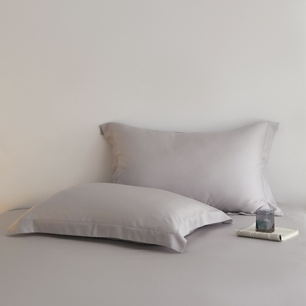 91家纺网 家纺一手货源 找家纺 ROZ home 蕊姿家居 2024新款亲肤舒适60支兰精天丝 枕套 月白灰
